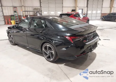 2022 Hyundai Elantra N Line from USA, damaged, VIN KMHLR4AF7NU303799